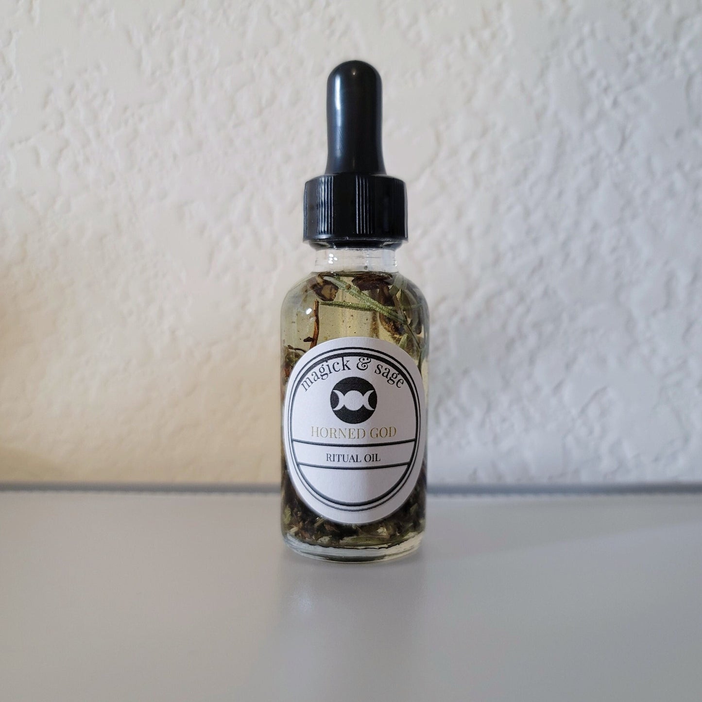 Horned God Oil - Cernunnos, Greek God Pan, The Green Man | Nature, Wilderness, Sexuality, Hunting, Life Cycle