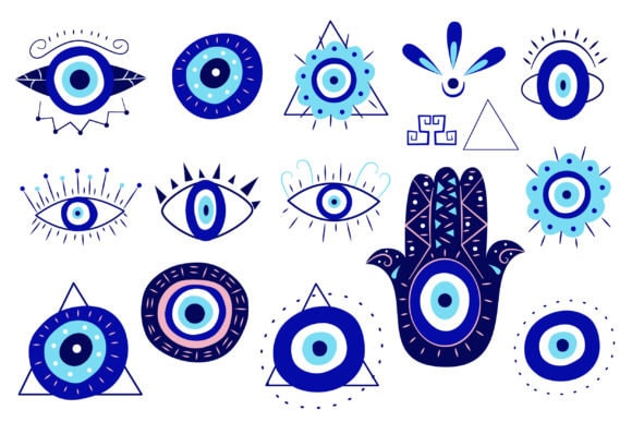 EVIL EYE Oil - Protection, Repel Negativity, Bad Energy, Evil Glare, Psychic Attack, Ill-Intent, Anti-Hate - Ritual Oil & Altar Tools