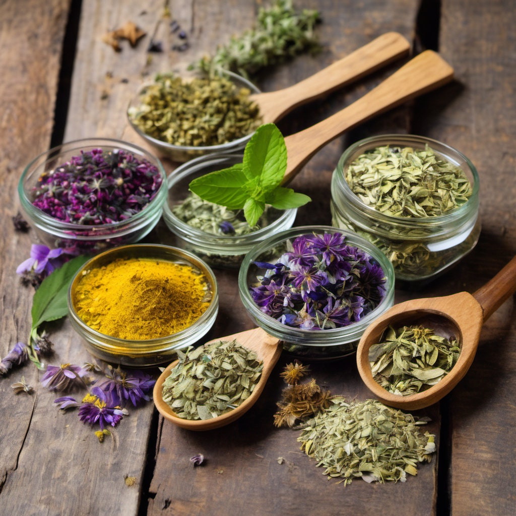 HERBAL BLENDS - Handmade Loose Herbs - Offerings, Charcoal Burning, Candle Dressing, Manifestation, Spells, Magick - Ritual & Altar Tools