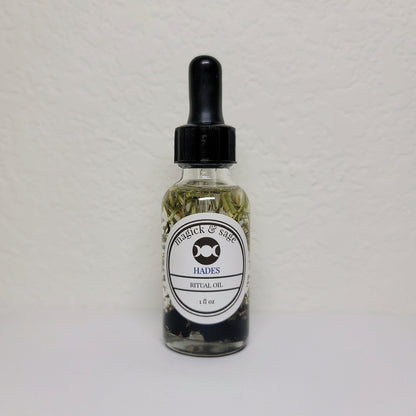 Hades God Oil | Ritual & Spell Work, Altars, Invocation, Manifestation, and Intentions