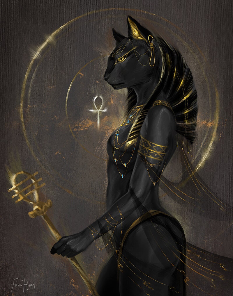 Bastet Goddess Oil | Ritual & Spell Work, Altars, Invocation, Manifestation, and Intentions