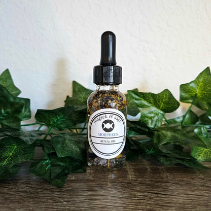 MORPHEUS God Oil - work and connect with Morpheus - God of Dreams, Nightmares - Somnia - Ritual & Altar Tools