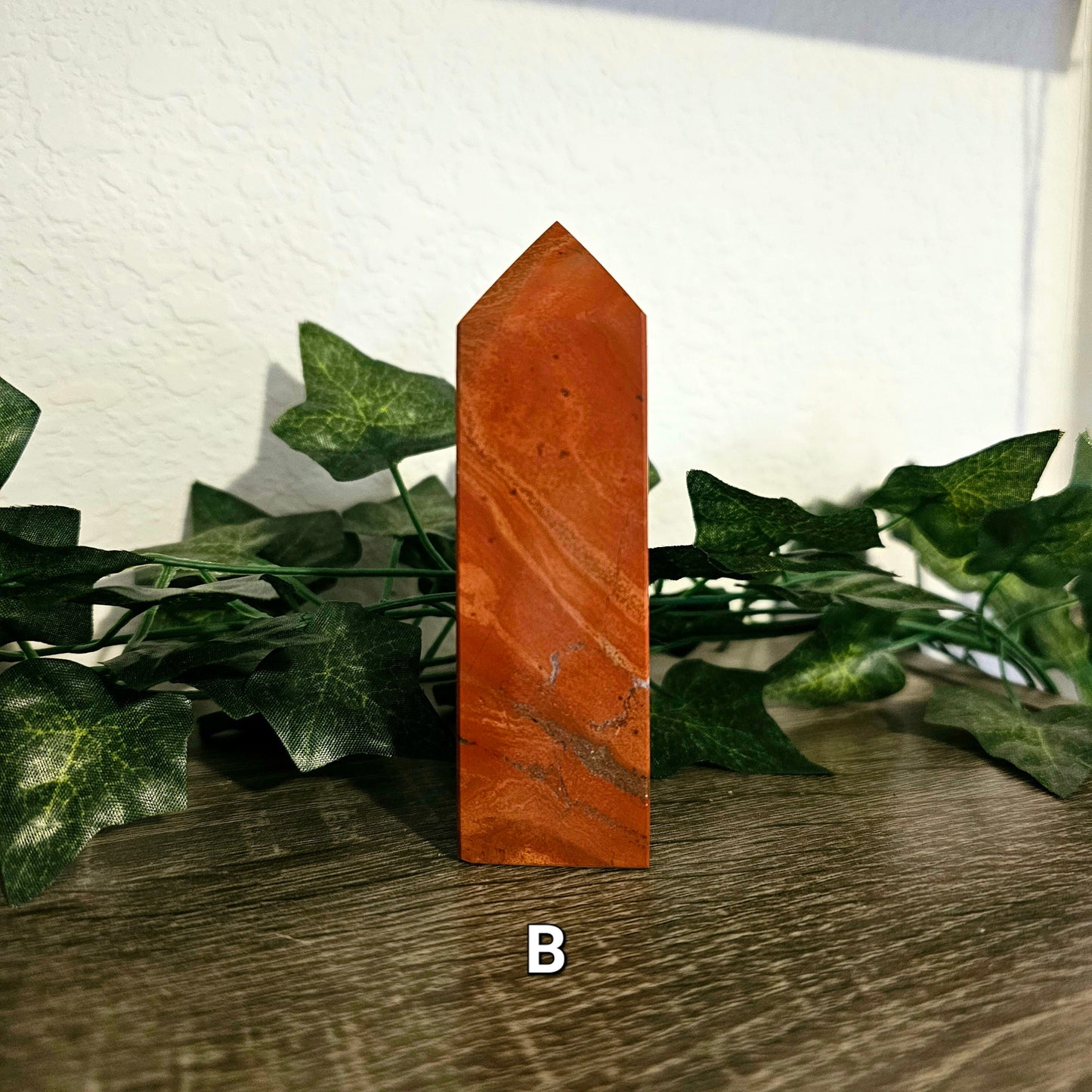 RED JASPER Obelisk Towers - Power, Protection, Energy Balance, Calming, Stamina, Courage, Strength - Crystals & Gemstones