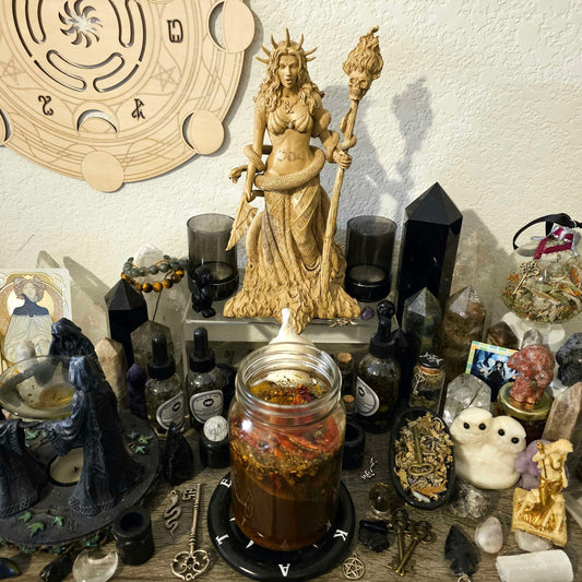 COMMUNITY Souring Jar - Turn Targets Life Sour, Banish, Break Up, Cause Havoc, Fights, Heated Arguments - Baneful Magick - Rituals & Spells