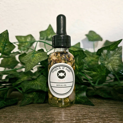 SIGYN Goddess Oil - work and connect with Siguna - Goddess of Victory, Compassion, Loyalty, Faithfulness - Norse - Ritual Oil & Altar Tools