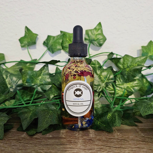 Athena Goddess Oil | Ritual & Spell Work, Altars, Invocation, Manifestation, and Intentions