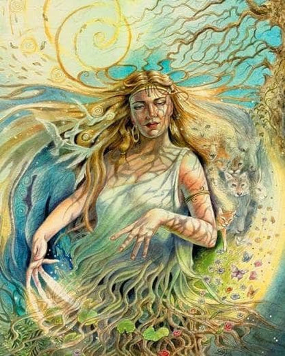 JORD Goddess Oil - work and connect with Jörð - Goddess of Earth - Giantess/Jötunn - Fjorgyn, Hlodyn - Norse - Ritual & Altar Tools