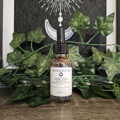 MACHA Goddess Oil - work and connect with Macha - Goddess of War, Sovereignty, Fertility, Horses - Celtic - Ritual Oil & Altar Tools