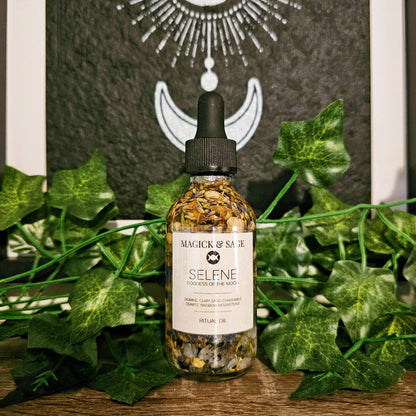 Selene Goddess Oil | Ritual & Spell Work, Altars, Invocation, Manifestation, and Intentions