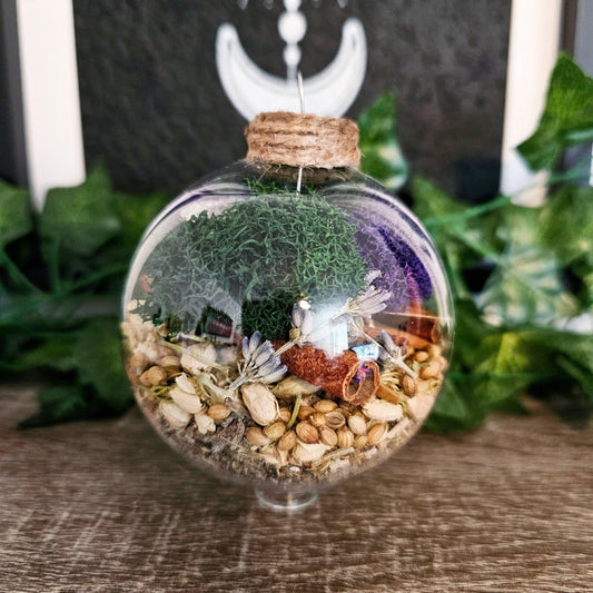 Witch Ball of Home Blessings & Protection