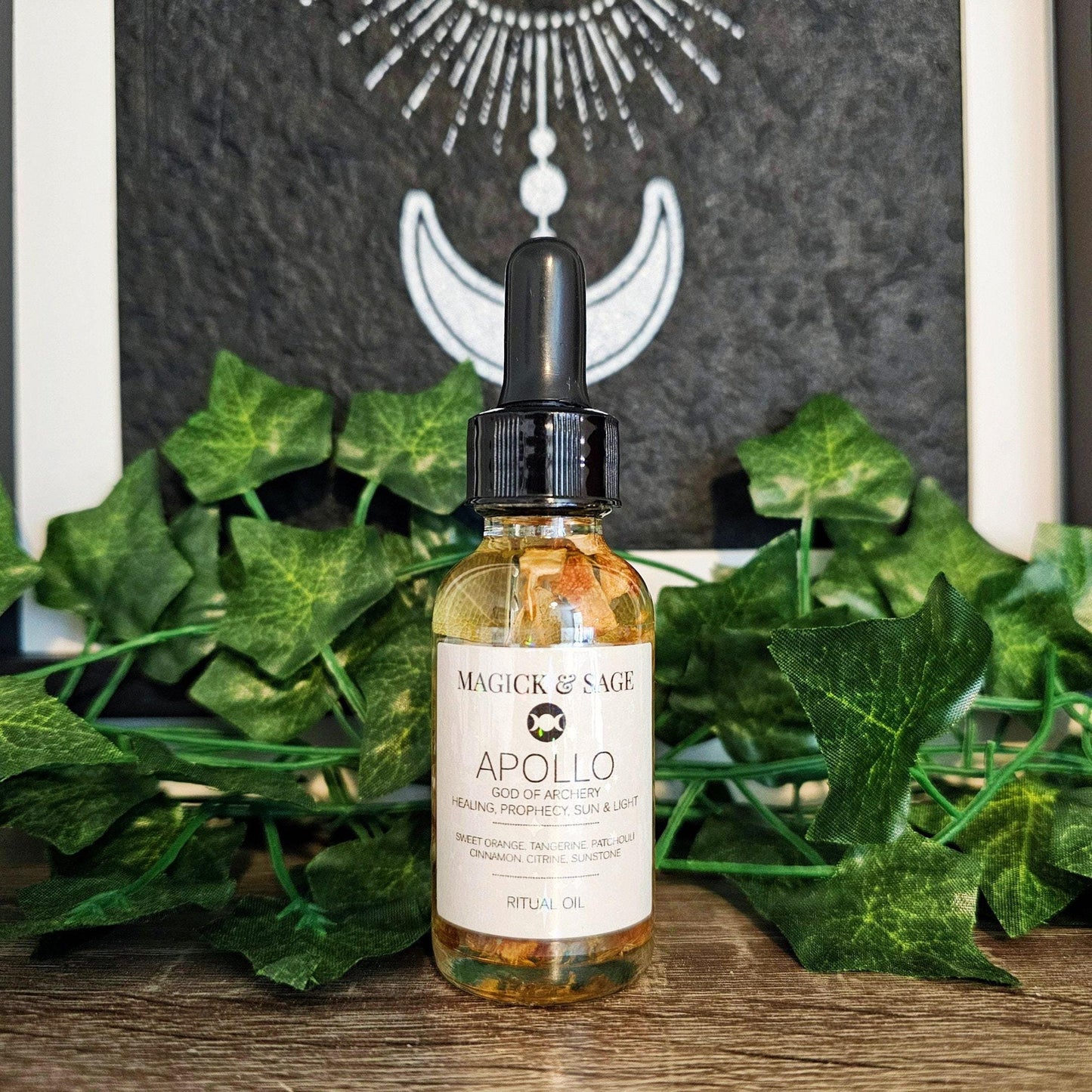 Ritual oil for the Greek God Apollo