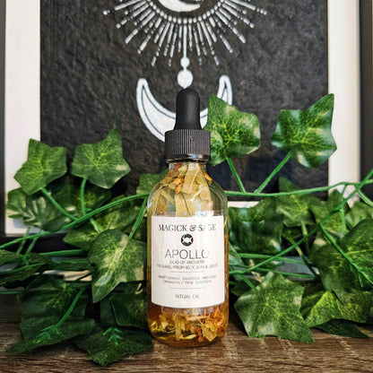 Apollo God Oil | Ritual & Spell Work, Altars, Invocation, Manifestation, and Intentions