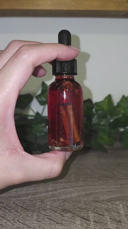 RED FAST LUCK Oil - inspires luck, good fortune, prosperity, wealth - Quick Money Draw - Ritual & Altar Tools