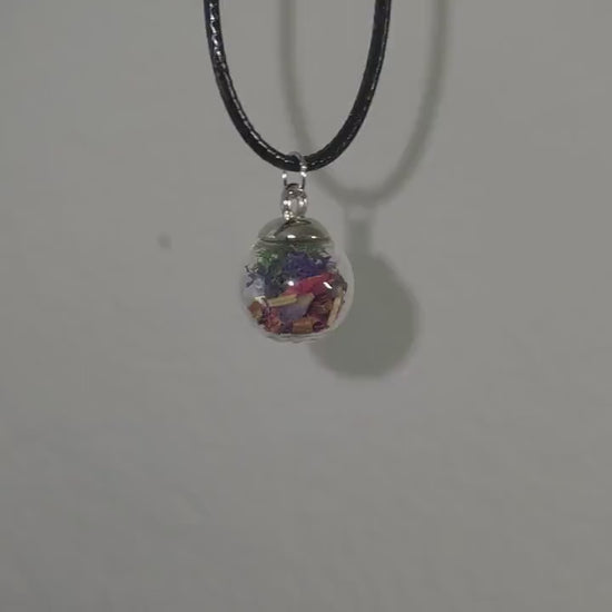 Witch's Ball Necklace