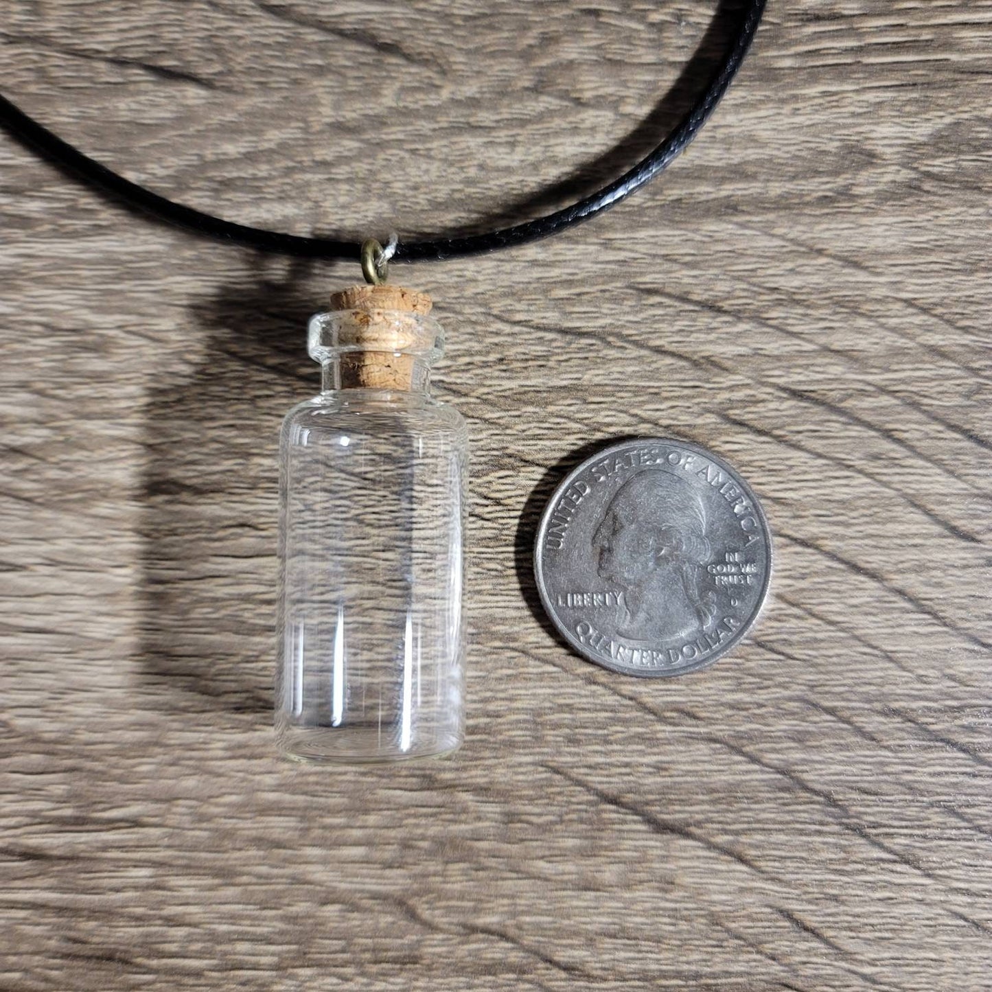 Spell Bottle Necklace - inspire intentions and desires - Spell Jars and Witch Bottles - Ritual & Spell Jewelry