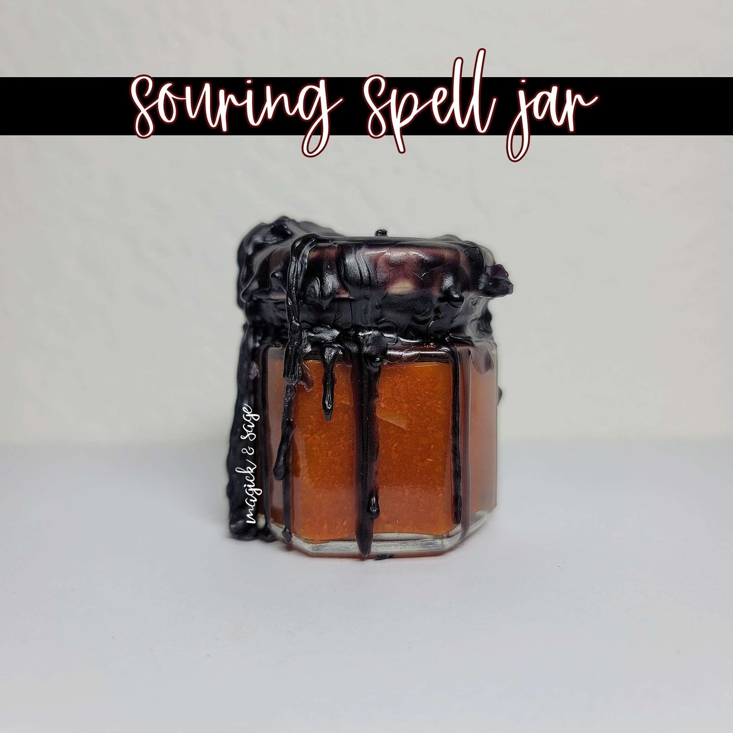 Souring Spell Jar - Sour Jar - Ritual & Altar Tools