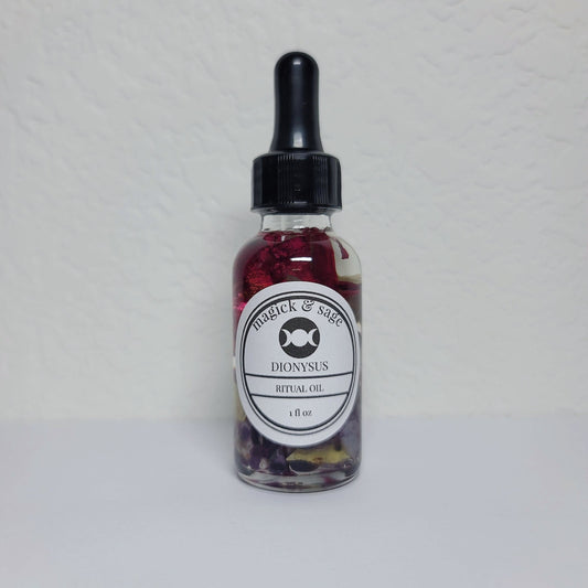 Dionysus God Oil | Ritual & Spell Work, Altars, Invocation, Manifestation, and Intentions