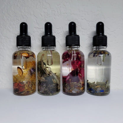 ZODIAC oil set - Sun, Moon, & Rising - a set of 3 oils according to your birth chart - Birth Chart, Astrology - Ritual Oil and Altar Tools