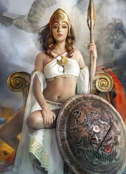 ATHENA Herbal Incense Blend - work, connect, and honor Athena - Goddess of Wisdom, Strategic Warfare, Handicraft - Shrine & Altar Tools