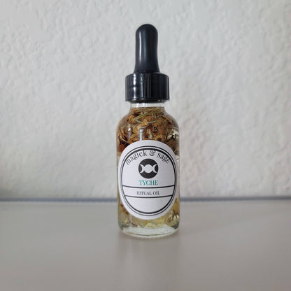 Tyche Goddess Oil | Ritual & Spell Work, Altars, Invocation, Manifestation, and Intentions