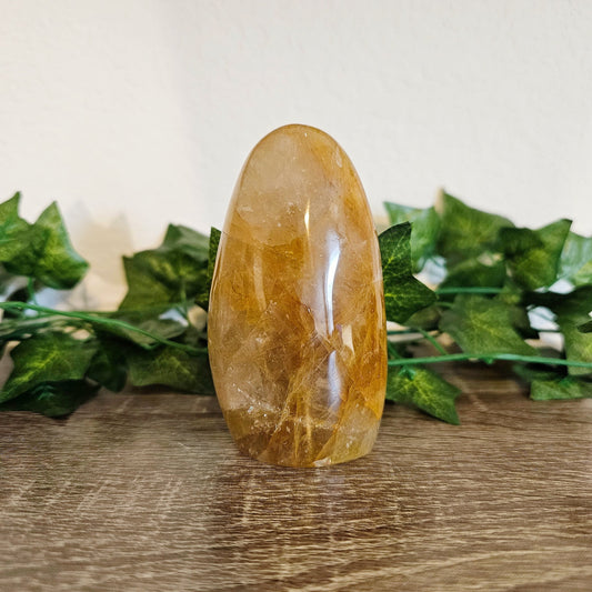 GOLDEN HEALER Standing Freeform - Amplification and Manifestation - Healing, Peace, Clarity, Meditation, Intentions - Ritual & Altar Tools