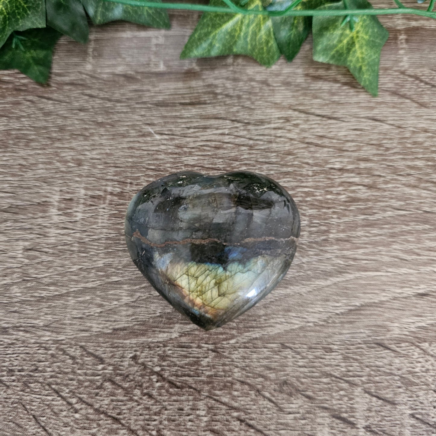LABRADORITE 4 Piece Set - Tower, Sphere, Heart, Palm Stone - Transformation, Protection, Clarity, Personal Magick - Ritual & Altar Tools