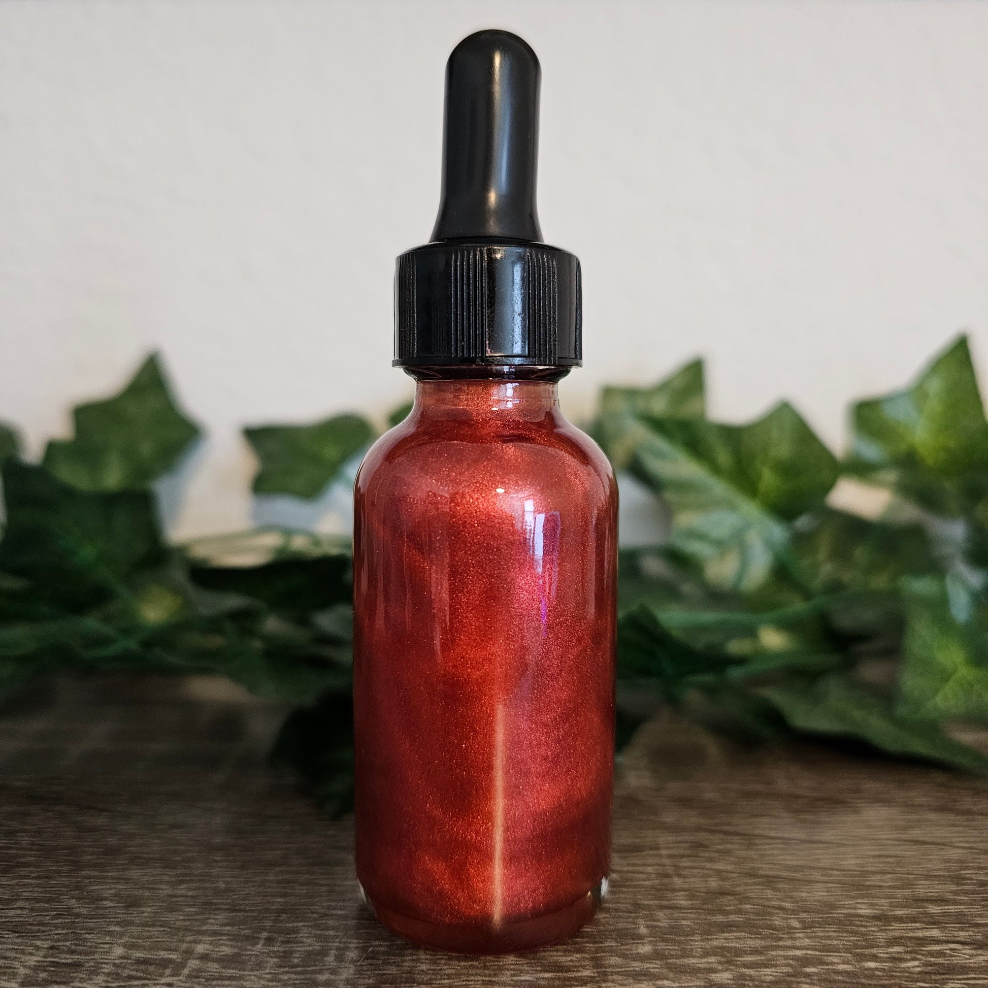 LILITH's Shimmering Body Oil - hydrate, moisturize, and embody Lilith's energy - Customizable - Magickal Massage, Bath, & Body Oil