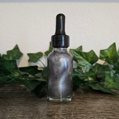 HEKATE's Shimmering Body Oil - hydrate, moisturize, and embody Hecate's energy - Customizable - Magickal Massage, Bath, & Body Oil