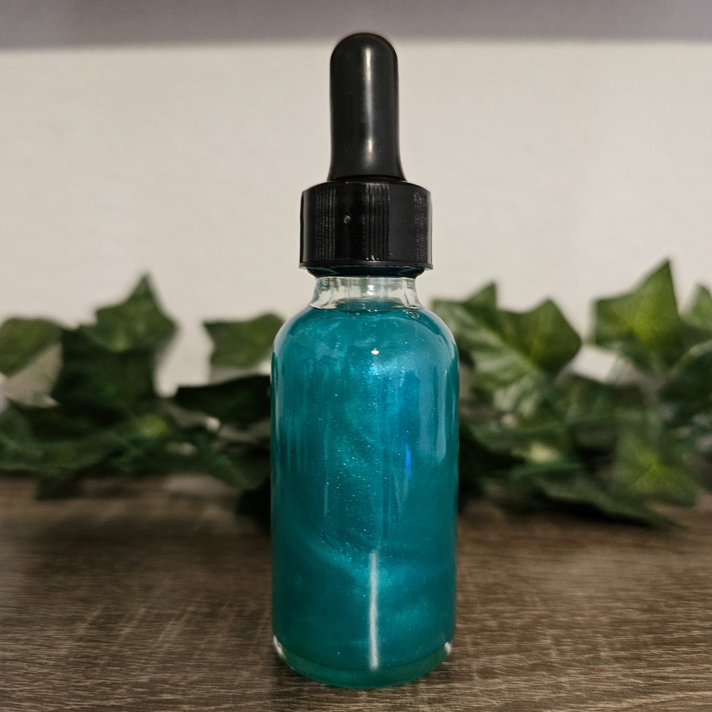 AMPHITRITE's Shimmering Body Oil - hydrate, moisturize, and embody Salacia's energy - Customizable - Magickal Massage, Bath, & Body Oil